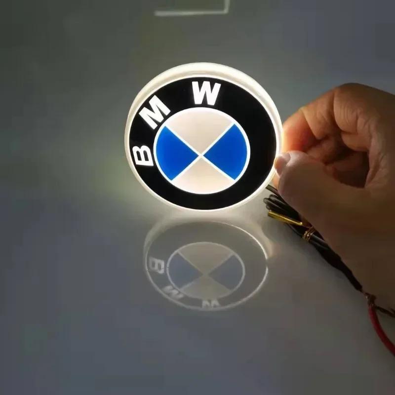 4D Logo Lamp Is Suitable for Decoration of 82mm Badge BMW 1 3 5 7series X1 X3 X4 X5 X6 GT525 GT535 Front and Rear LED Lamps.