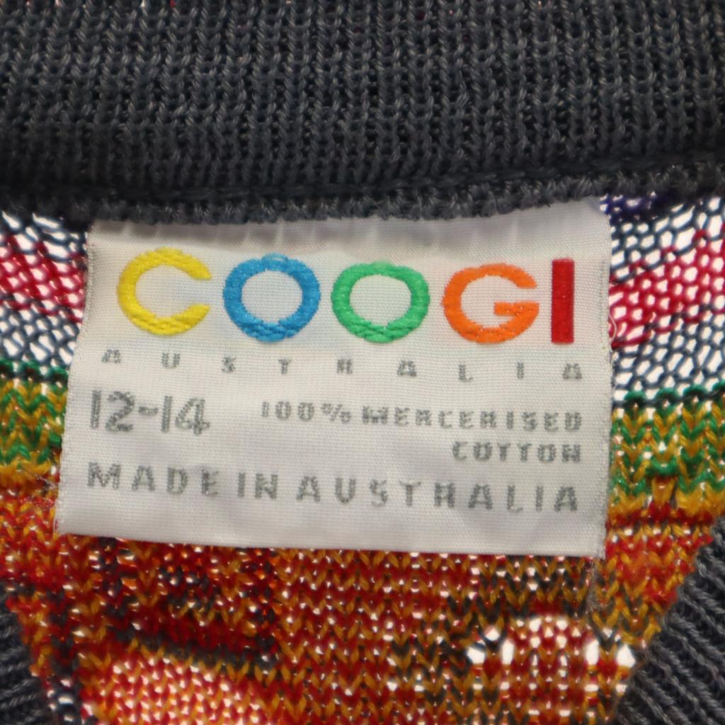 COOGI Made in Australia Overall handle Long sleeve 3D knit 12-14 sweater Kid's Used