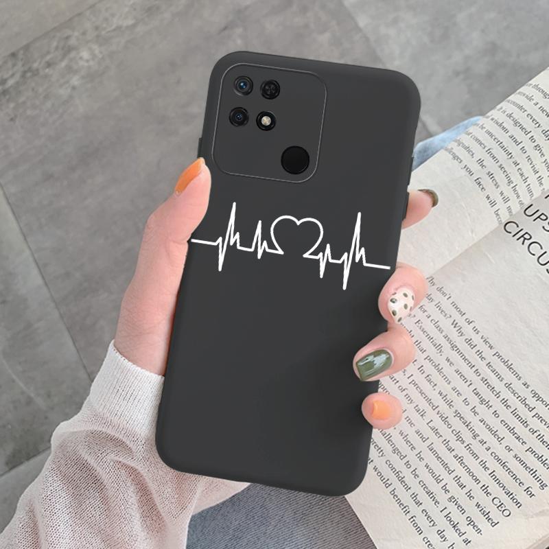 For Redmi 10C 10 C Back Cover Protective Case Soft Silicone Cute Cartoon Cat Frog Phone Case For Xiaomi Redmi 13C 14C 12C Coque