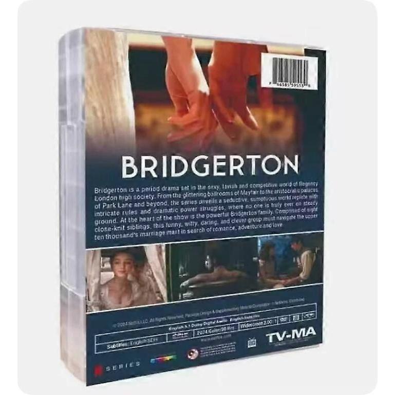 Bridgerton Season 1-3 DVD TV Series 9-Disc New Box Set