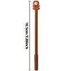 21Pcs Back To School Season Cute Cartoon Gingerbread Writing Pen, Student Stationery, Brown Slim Pen Body, Festive Decorative Ballpoint Pen, School &