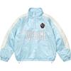 Satin Piping Pullover Light Blue