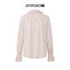 JOY SPEAKER Women's Floral Long Sleeve Blouse