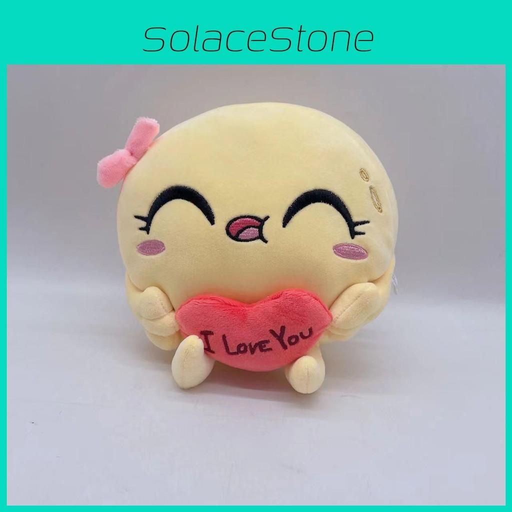 Pancake Choco And In Love Plush Toy Valentines Day Cartoon Pillow Decor Doll