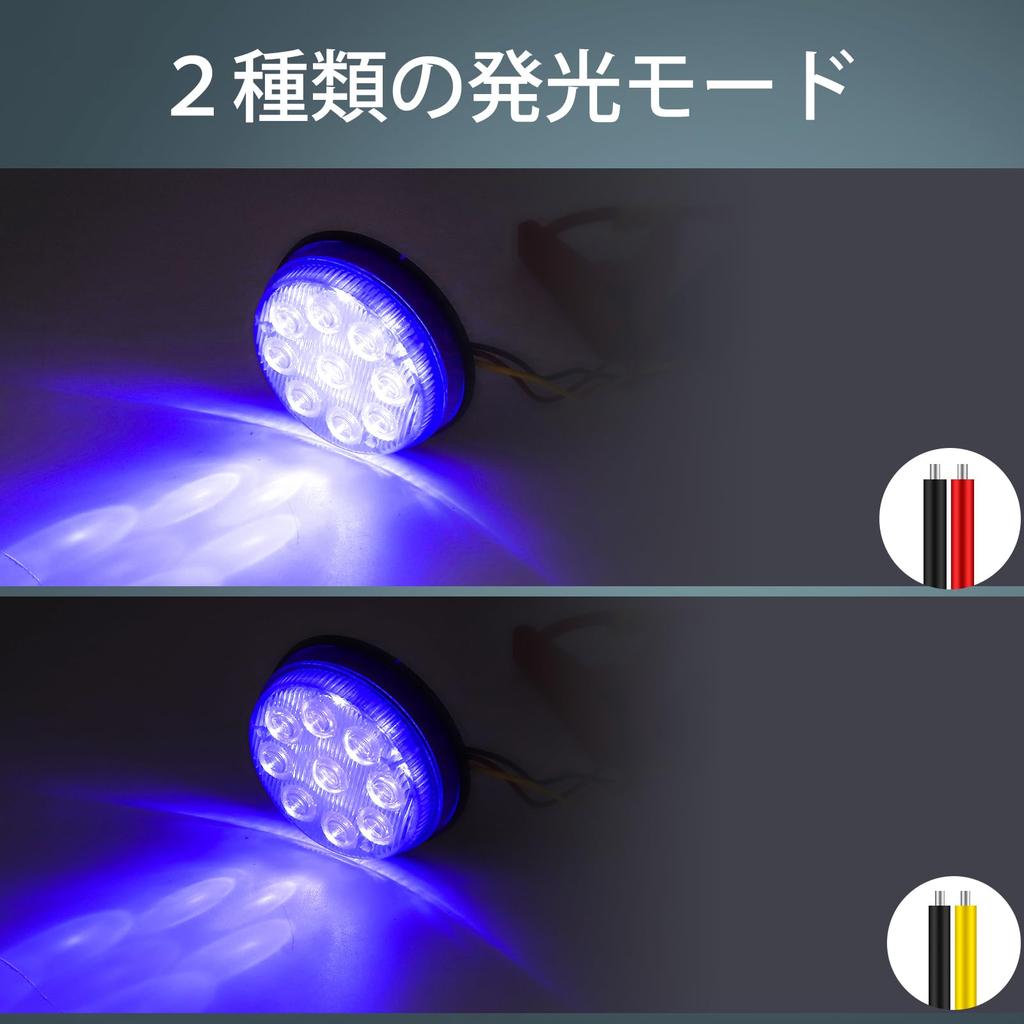 Ygmylandbb LED Truck Side Marker Lamp Shoulder Light Car Width Light 24V 9