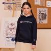 Champion Kids' Cotton Hooded Sweatshirt with Embroidered Logo