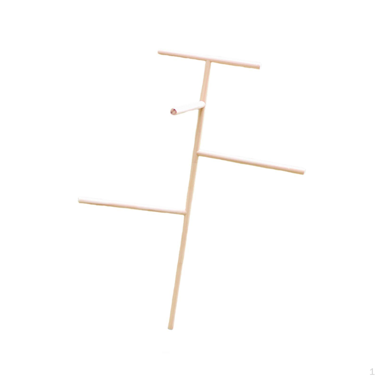 

Chicken Perch Stand with Metal Chicks Habitat Yard Toy Birds Parrot Play Stands for