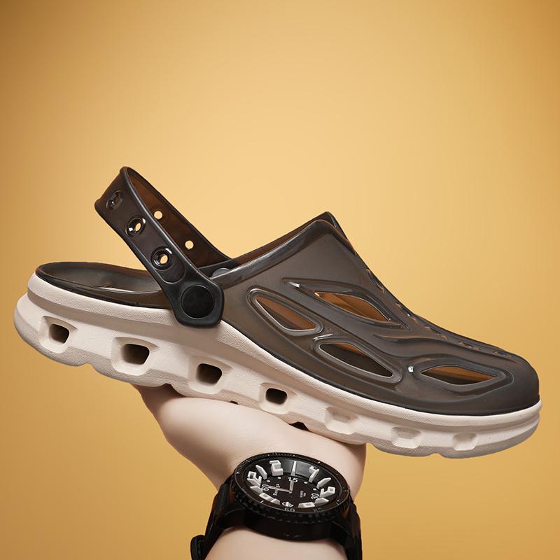 Summer Men's Garden Clogs Sandals Male Outdoor EVA Comfortable Clogs Casual Sandal Men Beach Slippers Water Shoes Pool Sandals