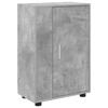 Wall Mounted TV Cabinet Set 4 pcs Concrete Grey Engineered Wood