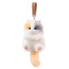 Pendentif en peluche mignon pour sac à dos de fille, porte-clés décoratif pour sac de couple