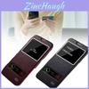 For Samsung S6 S7 S7edge S6edge Premium Leather Phone Protector With Durable Double Window Flip Cover For Office And Commute