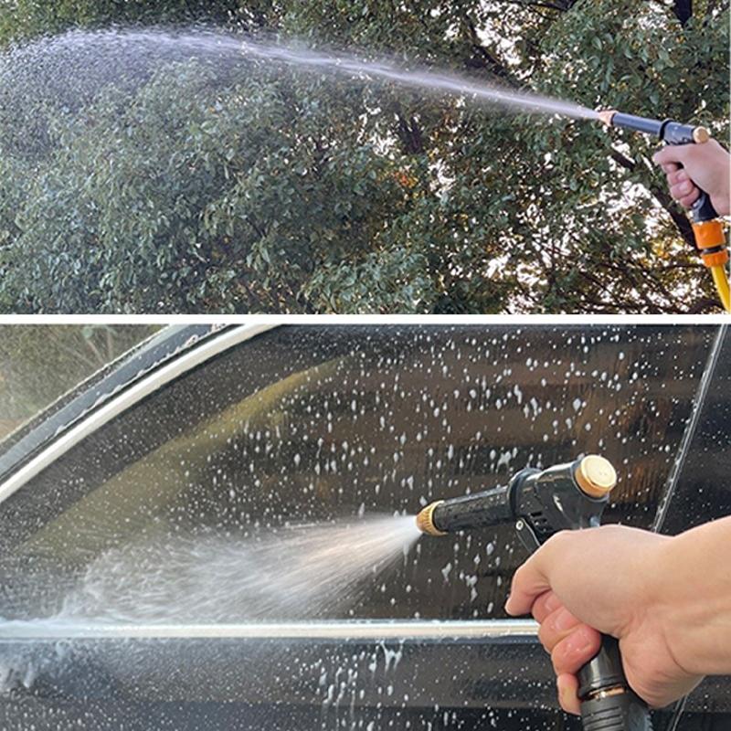 Adjustable High Pressure Washer Gun Patterns Car Washing Tool Kit Car Wash Machine Garden Watering Hose Nozzle Sprinkler