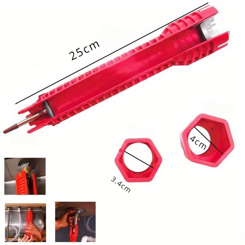Multi-Functional Sanitary Wrench Pelvic Floor Leading Sleeve Disassembly Faucet Pipe Sink Sanitary Only Installation Tool