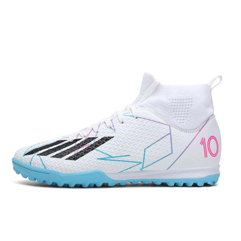 Jugendfußballschuhe Herren- und Damen-Lang- und Kurznägel Outdoor-Rasen-Sneaker Professionelle Wettkampf-Verschleiß-Trainingsschuhe Fabrikhaar