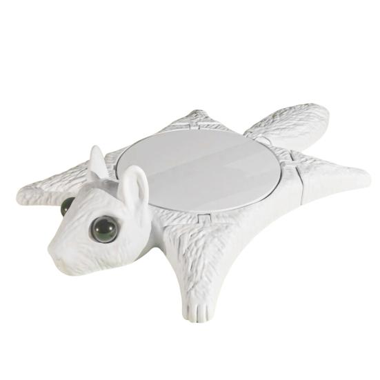 

Подставка под кружку Yousheng Белка-летяга 3D-печать Животное Подставки для чая с интерактивным выражением Белка-летяга Изолированный коврик для напитков для домашнего декора Кухня белый