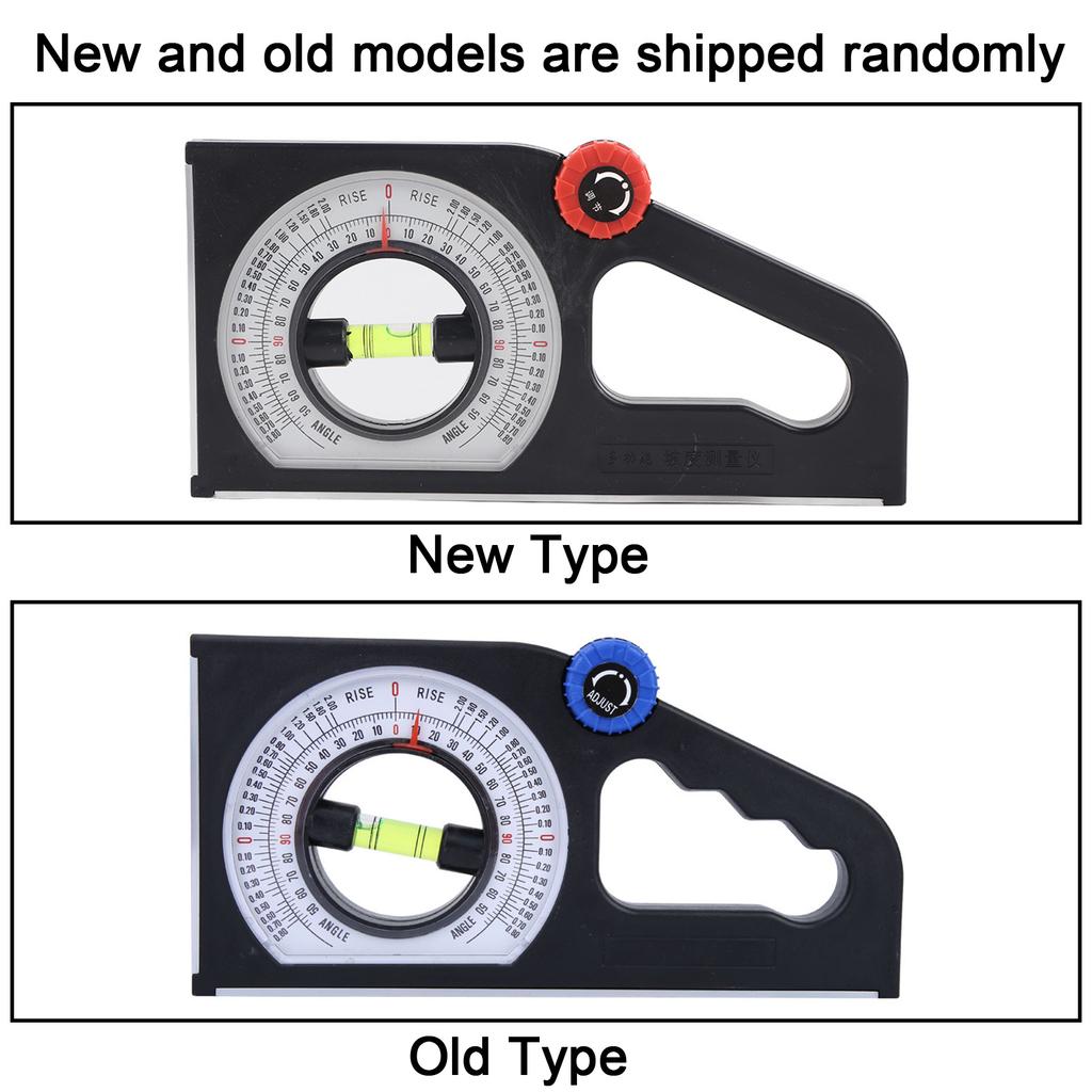 Multifunctional ABS Engineering Slope Meter Angle Measuring Scale Tool(without Magnetism)