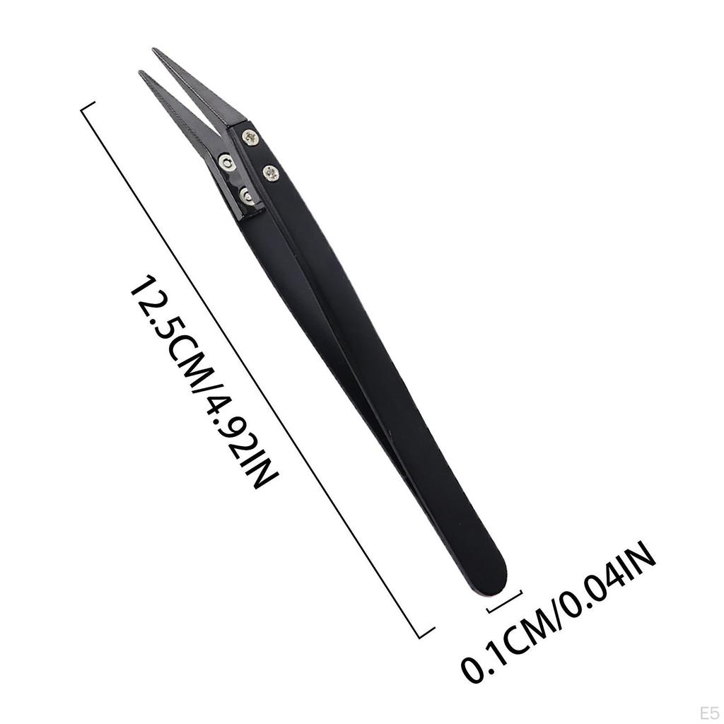 Ceramic Tweezers Anti Non-Conductive Maintenance Tool for Electronic Components Circuit Board