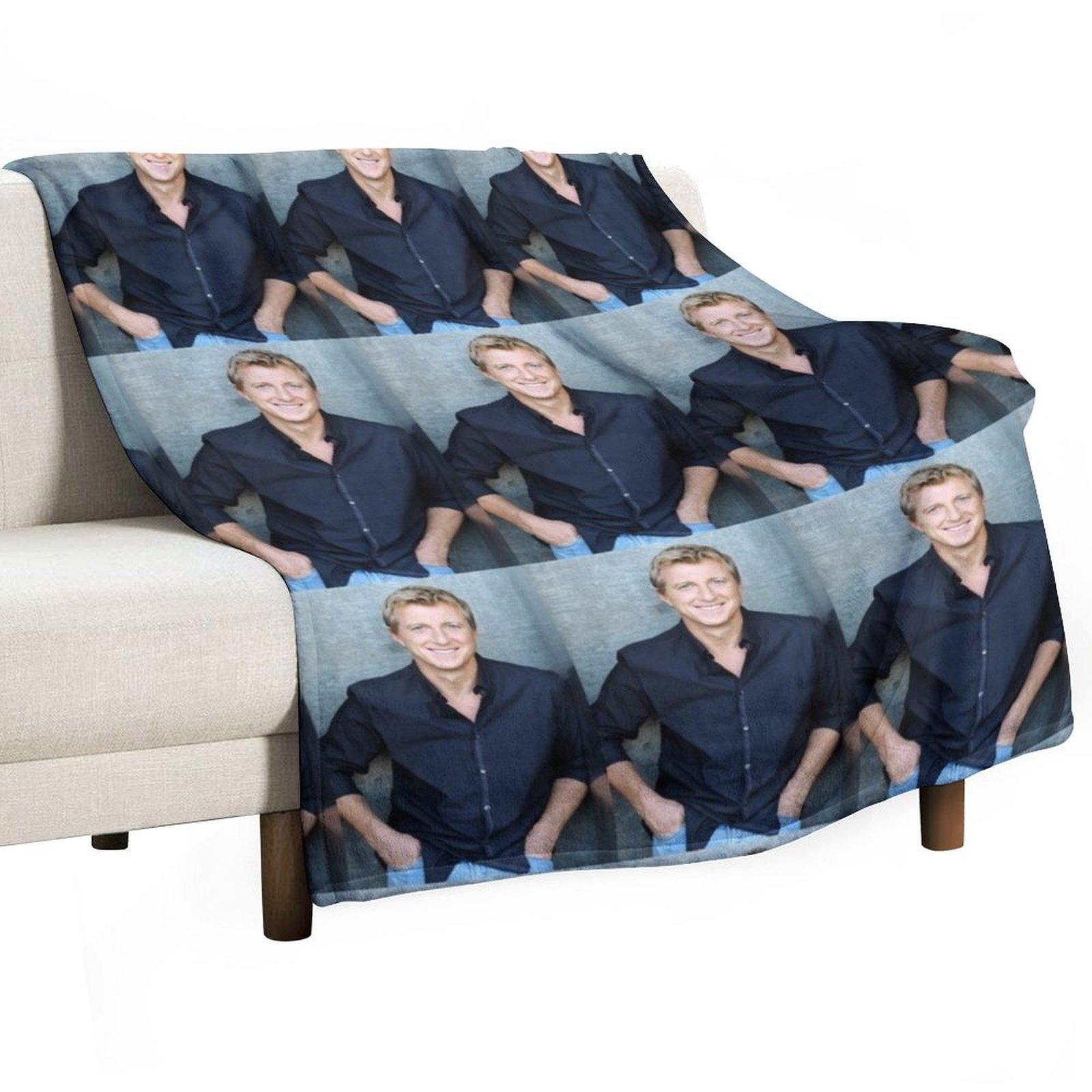 

William Zabka (Johnny Lawrence Cobra Kai) Throw Blanket warm winter Tourist Blankets For Baby Extra Large Throw Blankets 30x40in