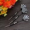 3 Colors 3pcs 155mm Steel Tip Target Throwing Darts Set With Laser Printing Flights