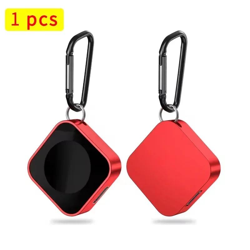 Portable Mini Watch Wireless Charger Dual Port  Type-C Charging For Apple Watch iWatch 10 9 8 7 SE 6 5 4 3 2 1 Fast Charging Pad