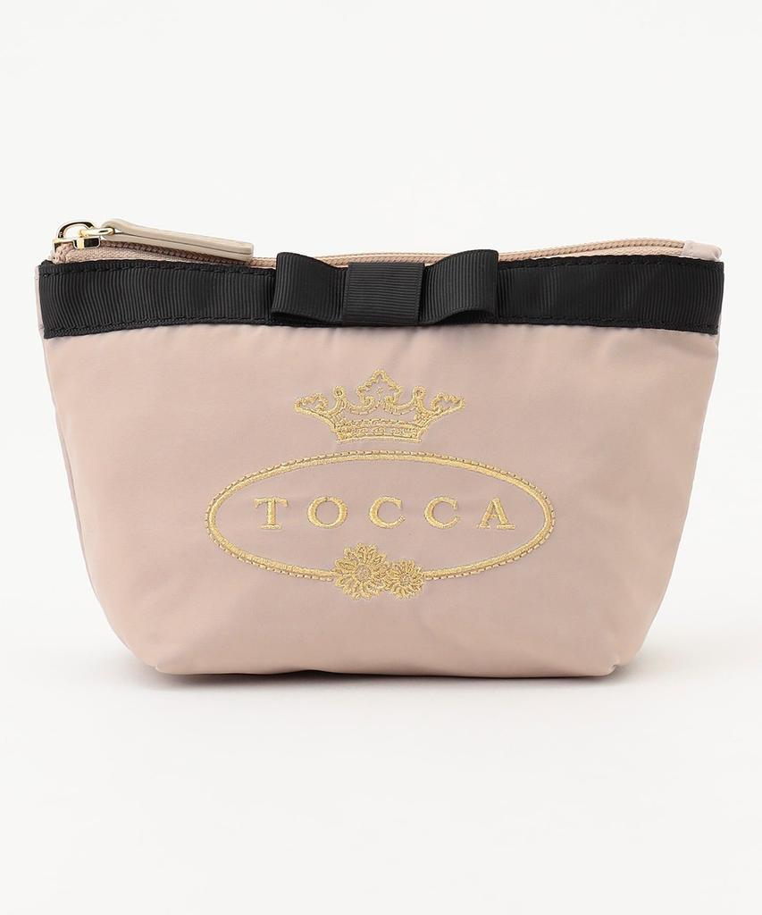 [TOCCA] [Nur online & in ausgewählten Geschäften] POINT OF RIBBON POUCH (beige)