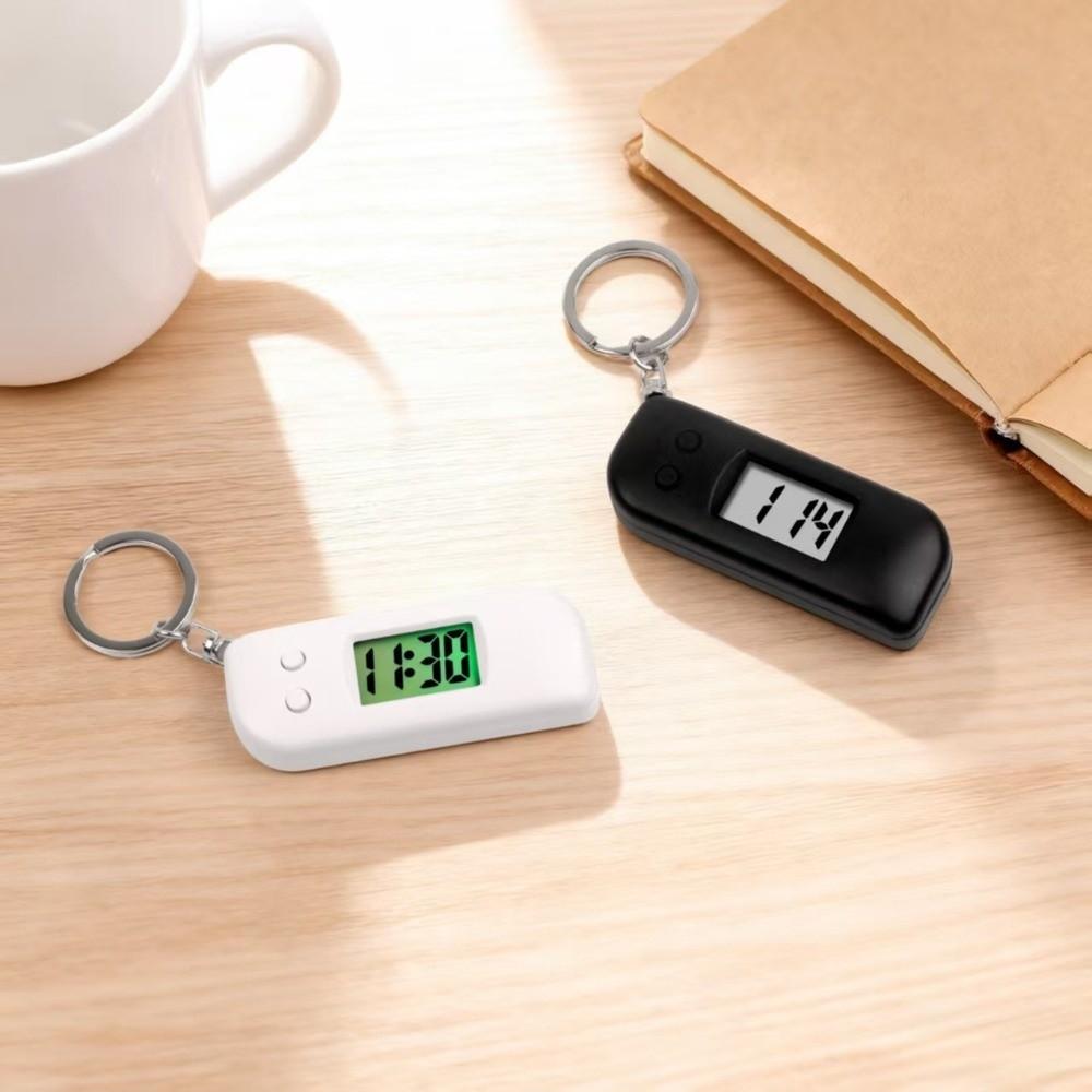 Portable Digital Electronic Clock LED Display Digital Pocket Clock  Backpack Accessory