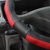 Genuine Leather Steering Wheel Covers for Car Bus Truck 36 38 40 42 45 47 50cm Diameter Auto Steering-wheel Cover