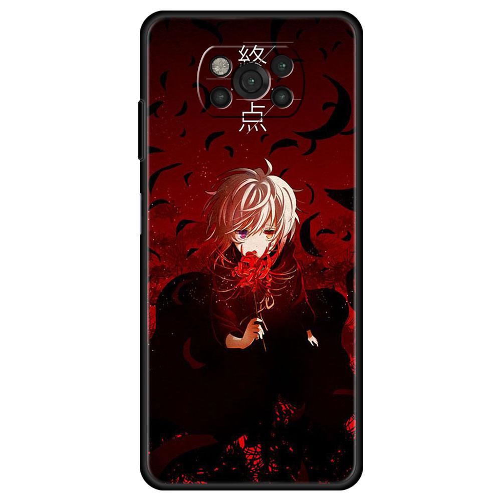 For Xiaomi Poco X3 Pro X3nfc Pocox3pro Case Mi 12 12pro 12x 11 Lite 11t Funda 11ultra 9t 10t Cover Tokyo Ghoul Equinox Flower
