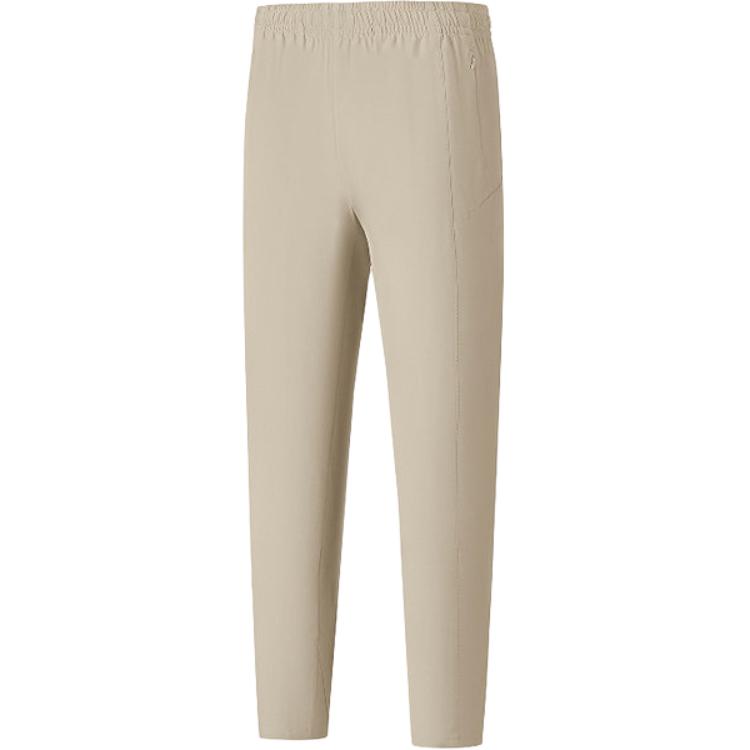 Skechers Basic Sports Series Woven Fashion Soft Comfortable Versatile Quick-Dry Casual Pants Women bottoms Khaki P225W289-00EG S