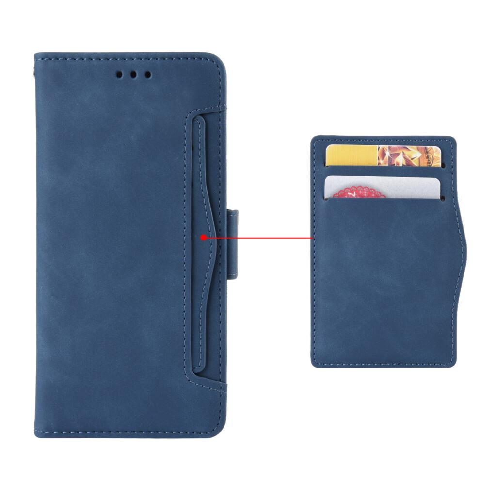 (iPhone 17 Pro Max, Blue) For iPhone 17 Pro Max Leather Case Phone Wallet Cover with Multiple Card Slots
