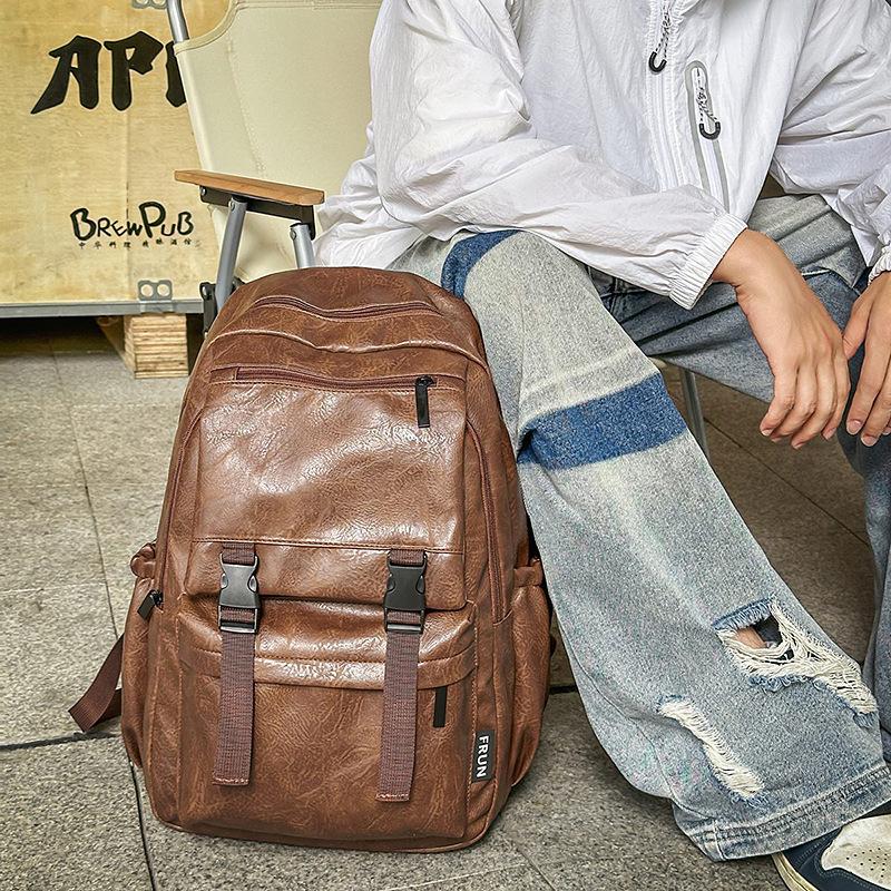 Trend New Fashion Business Backpack Leisure Trend Large Capacity Travel Backpack Student School Bag