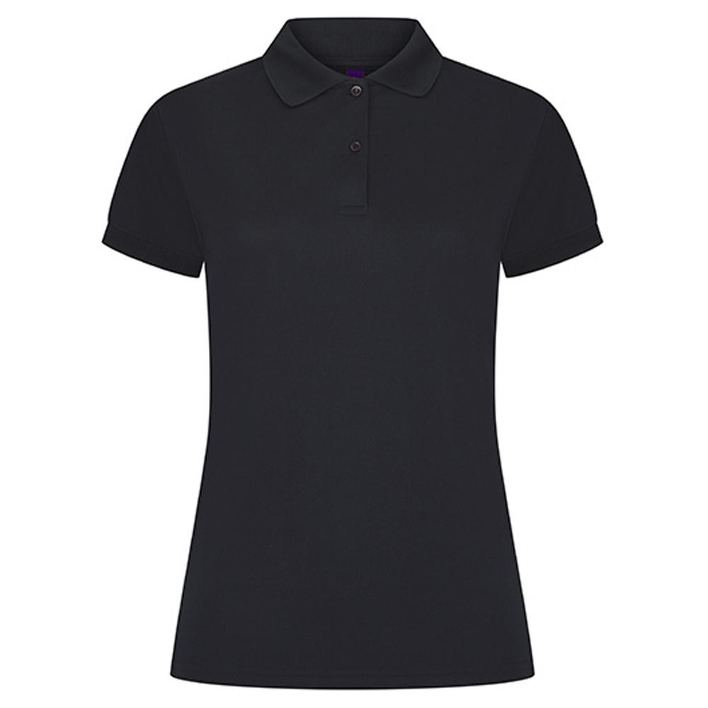 Henbury Womens/Ladies CoolPlus Moisture Wicking Polo Shirt