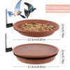 Bandejas Alimentadoras para Beija-flores Dobráveis 90° Alimentador de Água para Pássaros Bebedouro para Beija-flores Alimentadores de Beija-flores Suspensos Para Exterior