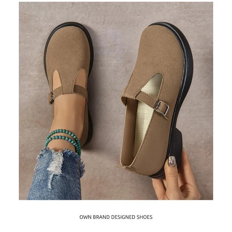 Fashion Womens Platform Sneakers Adjustable Strap Wide Sole Soft Cushioned Breathable for Daily Walking Outdoor Use 2025