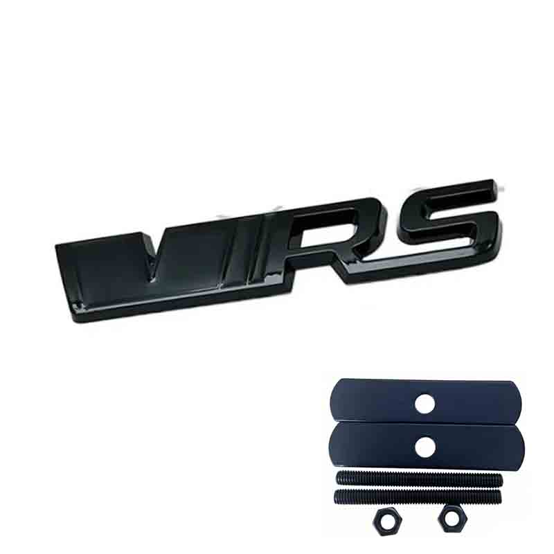 3D Metal VRS Sticker Car Styling for VRS Octavia Elroq Fabia Rapid Superb Kodiaq Front Grille Emblem Rear Trunk Decals