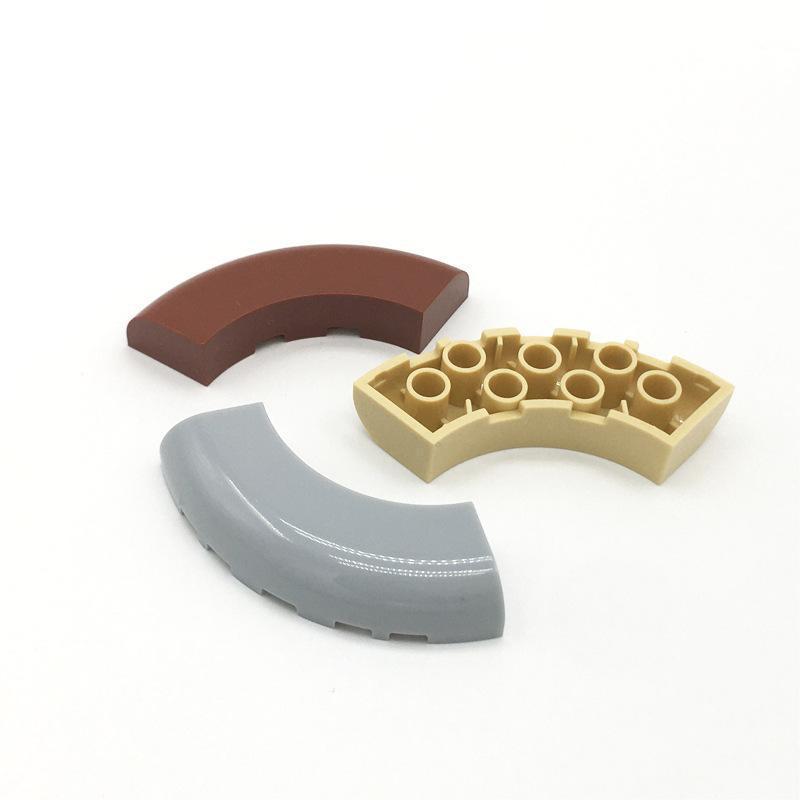 50g MOC 24599 5x5 Smooth Round Corner Brick Compatible Building Blocks