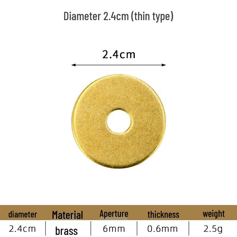 Антикварная латунная медная шайба Основание ручки для декора классической мебели