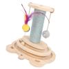 Cat Scratching Post Versatile Sturdy Interactive Cat Training Climbing Tree Scratching Post for Home
