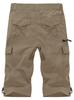 KEFITEVD Men's Outdoor Pants, Hiking, Fishing, and Cycling Shorts, Military Style, Stretch, Khaki, Size 2XL