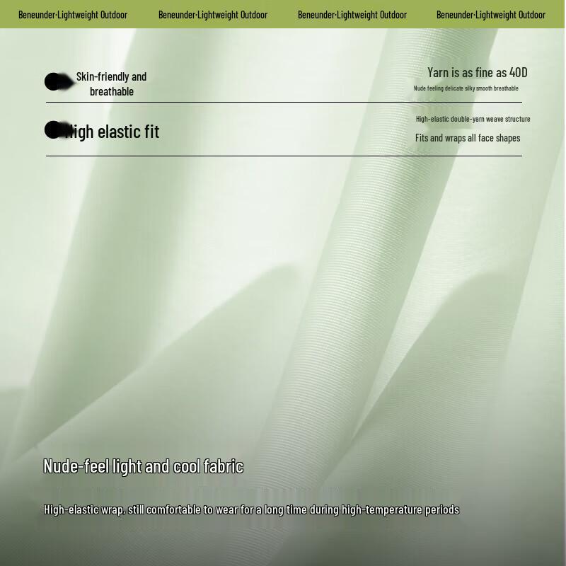 Beneunder S-UV Protection Face Mask with Eye Corners