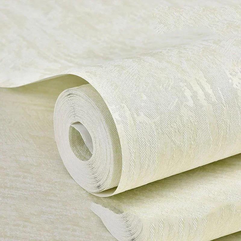 Solid Simple Modern Metallic Wallpaper Roll Cement Concrete Texture Wall Papers Bedroom Living Room Clothing Store Home Decor