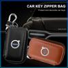 For Volvo XC90 XC60 XC70 XC40 V90 V60 V40 C70 C30 S80 Car Key Holder Pouch Wallet Housekeeper Key Case Mini Card Bag