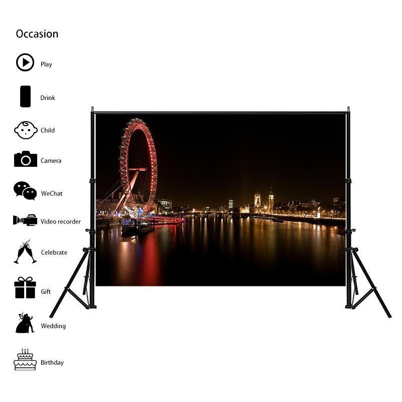 European Sscenic Spots Theme Background Cloth Photography Backdrop Photo Background Cloth Studio Props Decor