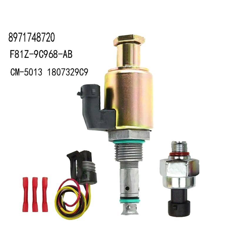 Authentic For ISUZU 4JX1 Oil Rail Pressure Solenoid Valve&Sensor Parts For Ford F250 F350 450 8971748720 F81Z-9C968-AB CM-5013 1