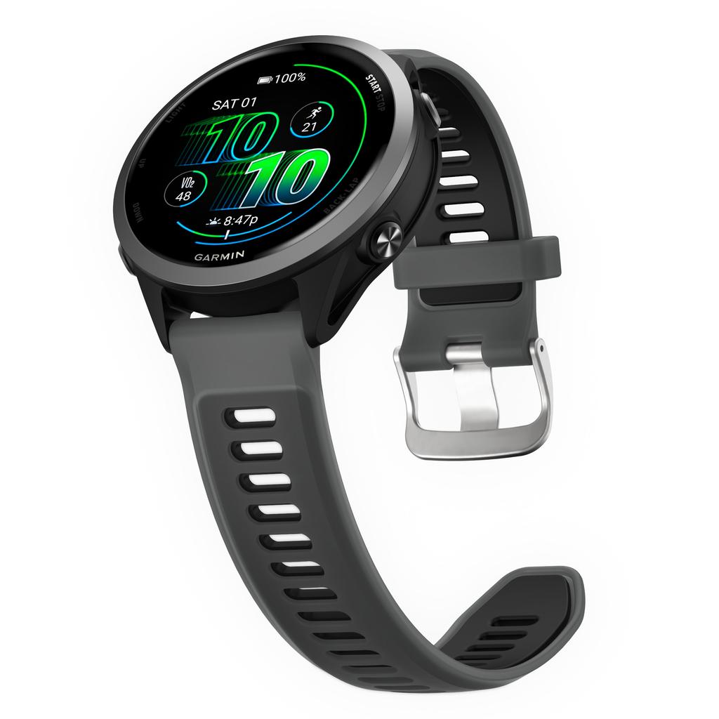 22mm 20mm 18mm Durchsichtiges Silikonarmband Für Garmin Forerunner 570 265 255 165 265S Vivoactive 6 5 4 4S/Venu 3S 3 2 Plus Band