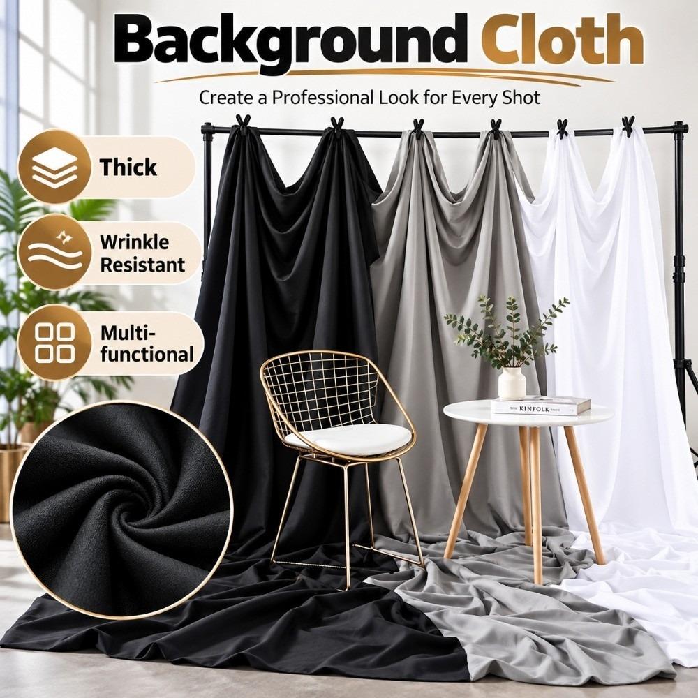 Wrinkle Resistant Photography Backdrop Easy To Install Background Fabric Background Cloth Portrait