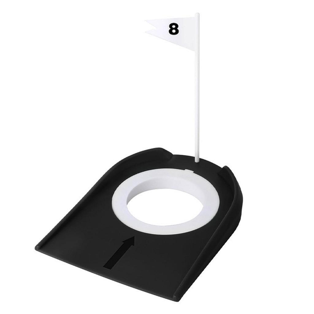 9Pcs Golf Putting Cup with Flag Golf Putting Hole Practice Training Aids Indoor Golf Putting Hole Putting Green Trainer