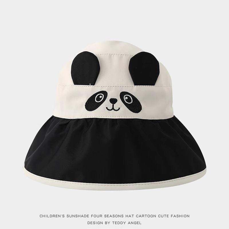 

Childrens Animal Sun Hat With Wide Brim For Summer Protection And Playtime бежевый
