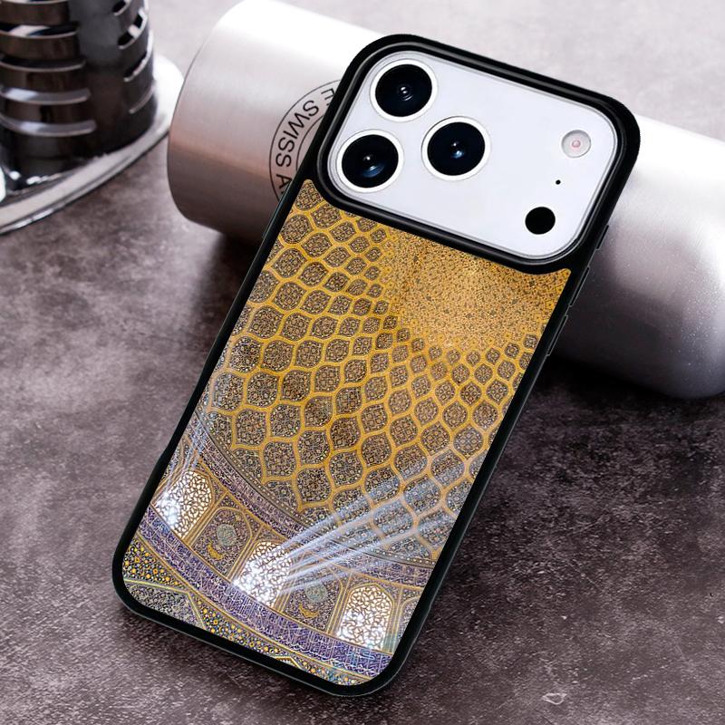 Arabic Muslim Mosque Building Phone Case For iPhone 17 16 15 14 13 12 11 Pro Max Plus 17Air Soft Silicone Cover