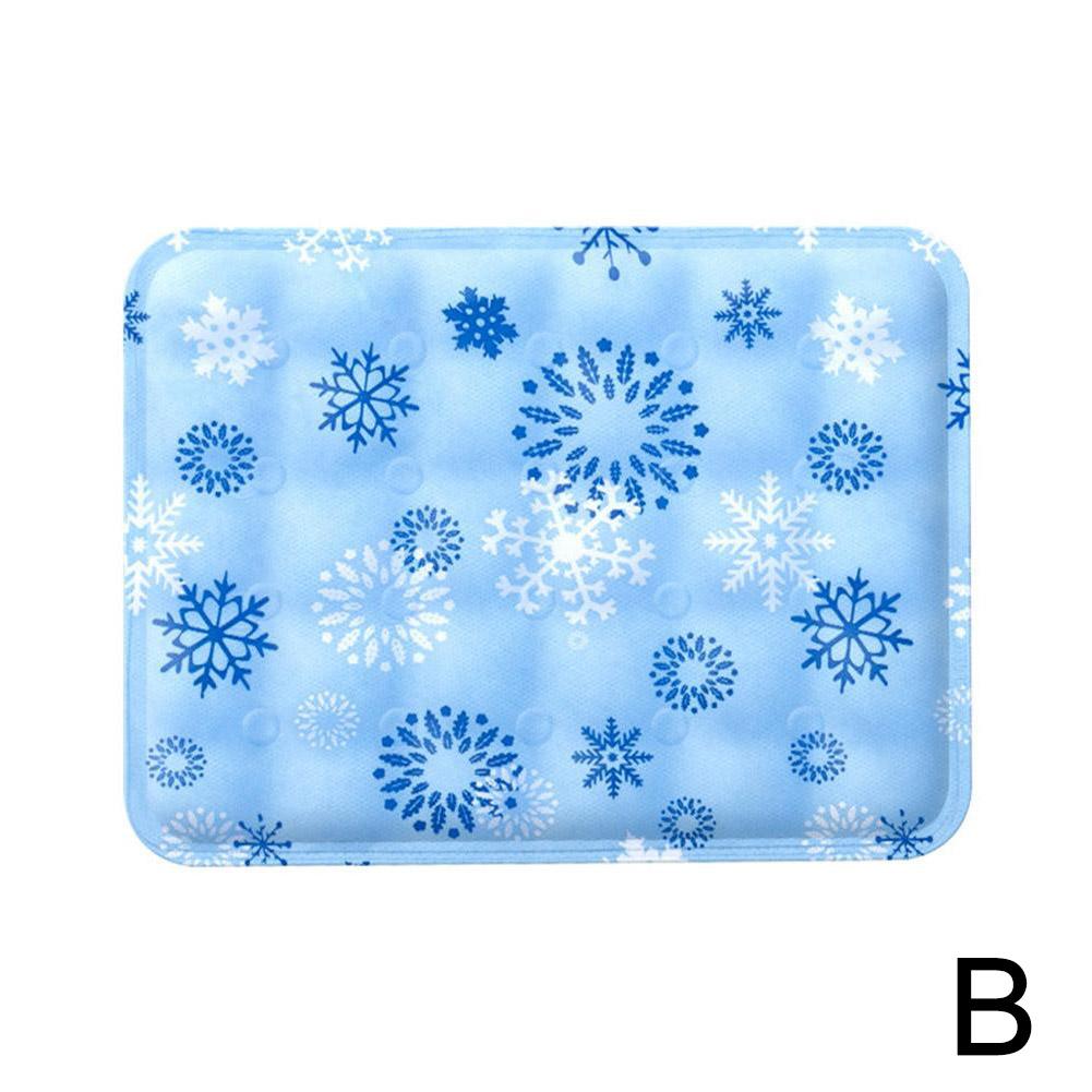 Pet Ice Pad Pet Cooling Mat Dog Cat Sleeping Pad Cool Ice Silk Moisture-proof Mattress Cushion Summer Cold Bed Blanket